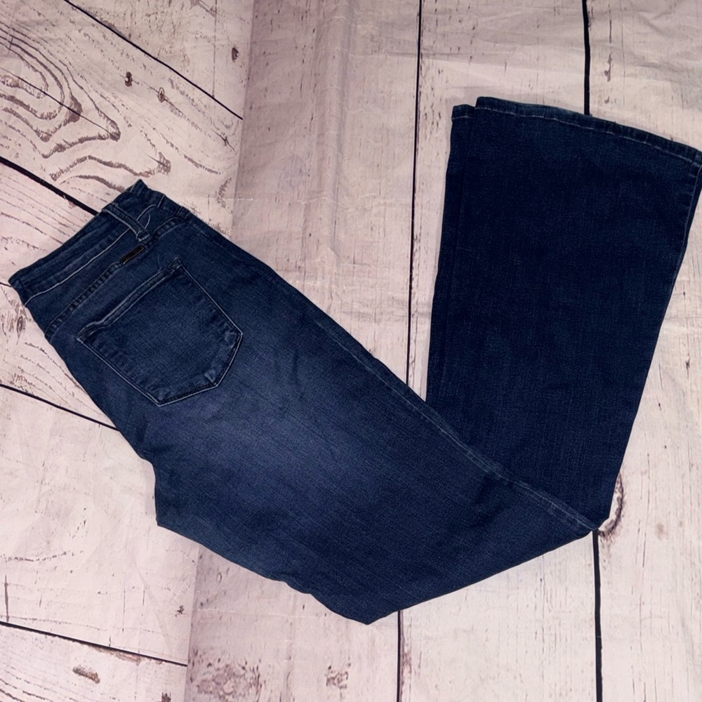 Kancan dark wash flare jeans 28 womens - Picture 3 of 6